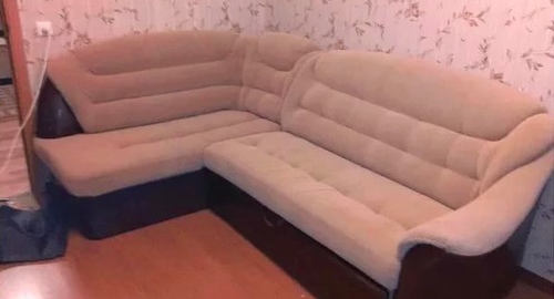 Перетяжка углового дивана. Каменск-Уральский